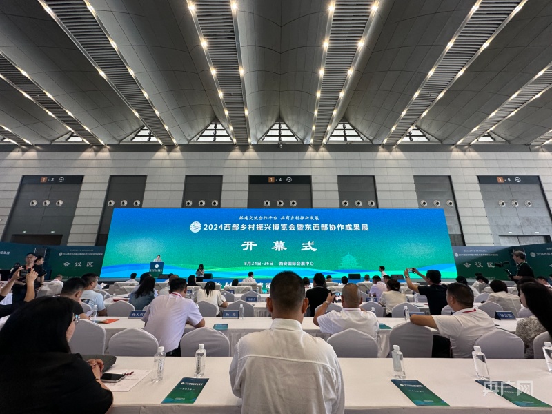 kaiyun入口：2024西部乡村振兴博览会暨东西部协作成果展在西安开幕(图1)