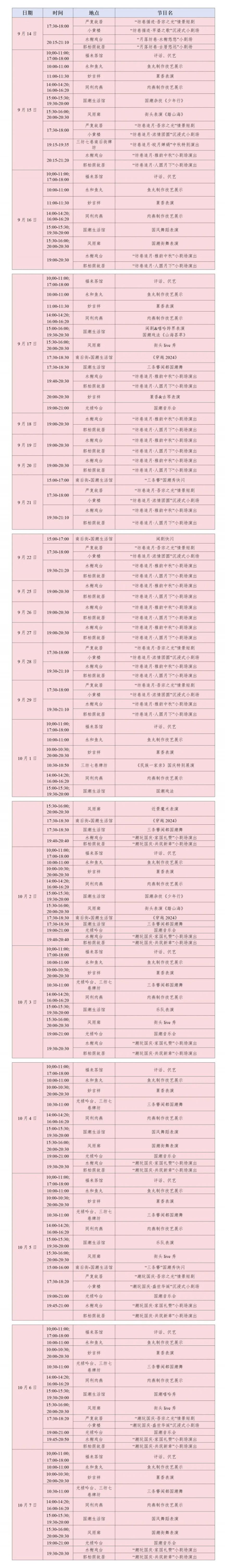 kaiyun：2024福州中秋三坊七巷景区有哪些展览(图1)