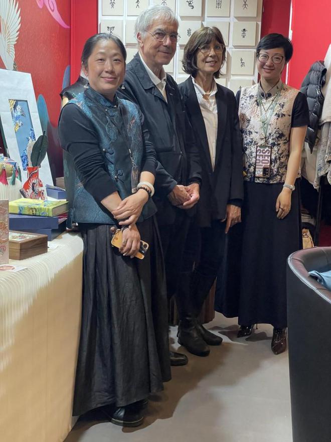 杭州时光门艺术中心携浙江非遗作品亮相法国2024世界非遗博览会(图3)
