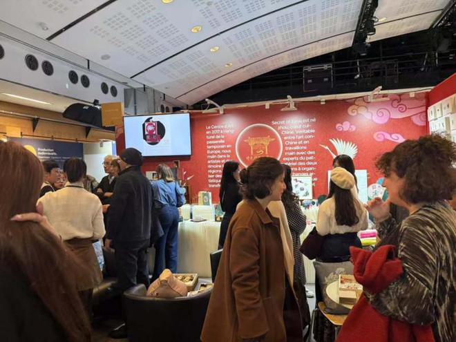 杭州时光门艺术中心携浙江非遗作品亮相法国2024世界非遗博览会(图4)