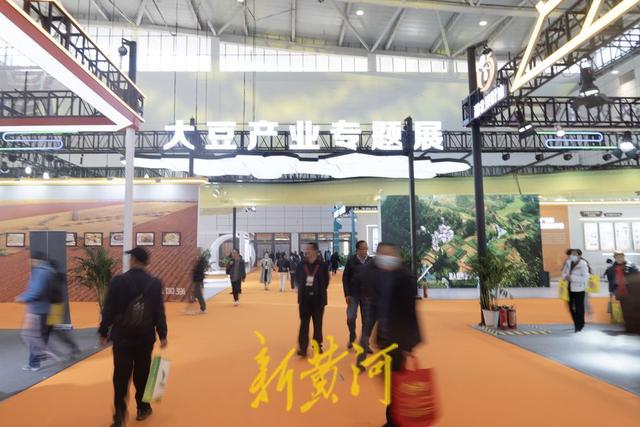 泉水人家品牌组团亮相！2024年全国粮油和大豆产业博览会在济开幕(图2)
