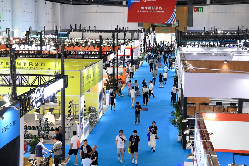 2024中国国际体育用品博览会在成都开幕(图1)