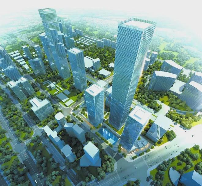 kaiyun入口：绿地笔克会展中心地块规划公示！超高层规划生变！(图4)