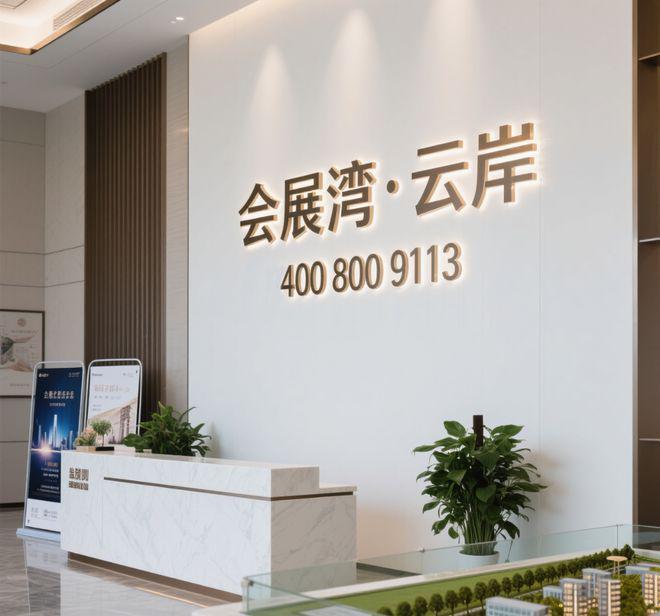 【】会展湾云岸：华侨城+招商联袂！33-92㎡滨水公寓(图1)