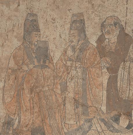 kaiyun入口：“钻”进壁画看展览(图2)