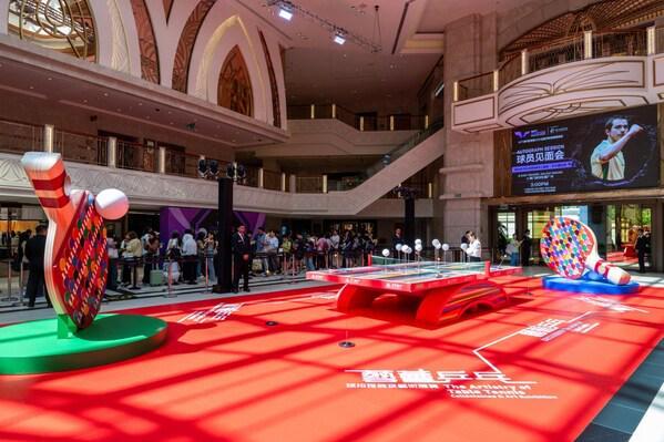 kaiyun入口：「澳門銀河」献礼银河夺金荣耀《艺荟乒乓•球拍珍品及艺术展览》为乒乓热潮揭开帷幕(图2)