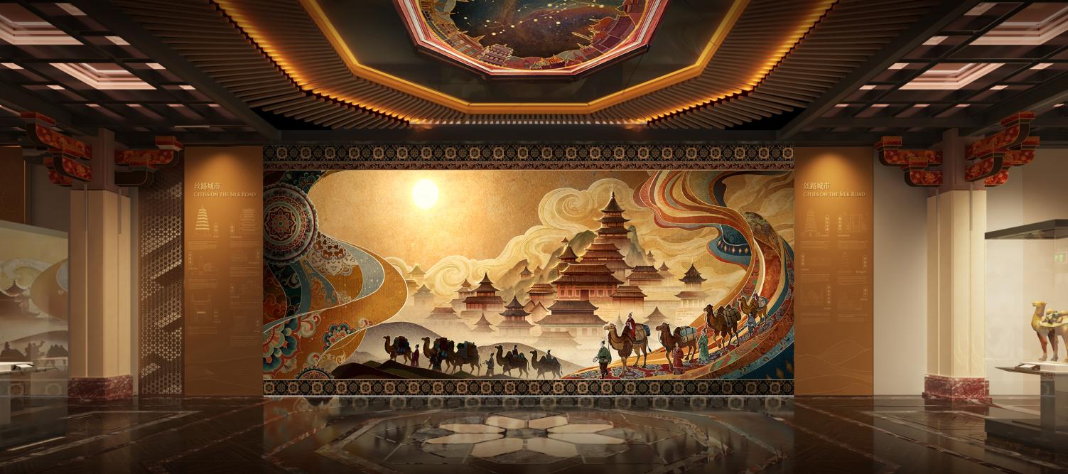kaiyun入口：保利美高梅博物馆“丝路”展览十月启幕再现千年丝路文明(图1)