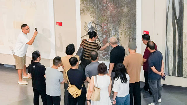 “中华情·中国梦”中国美协艺委会学术研究展系列：第七届工笔画作品（厦门）展览在厦门开幕(图6)