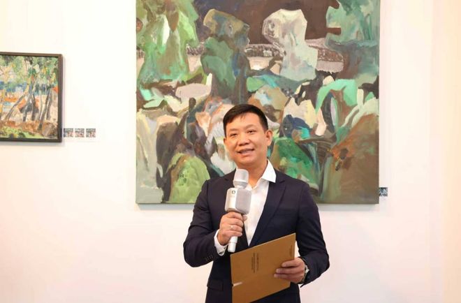 “时间的温度——旅希画家雷慧虹油画作品展”在雅典国际艺术中心开幕(图3)