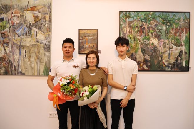 “时间的温度——旅希画家雷慧虹油画作品展”在雅典国际艺术中心开幕(图7)