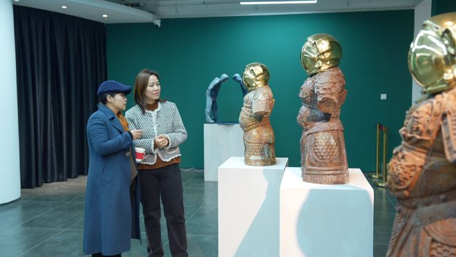 灿若星河——画院（青年艺术家）优秀创作成果展览之可然律剧场——项祎雕塑作品展在京展出(图9)