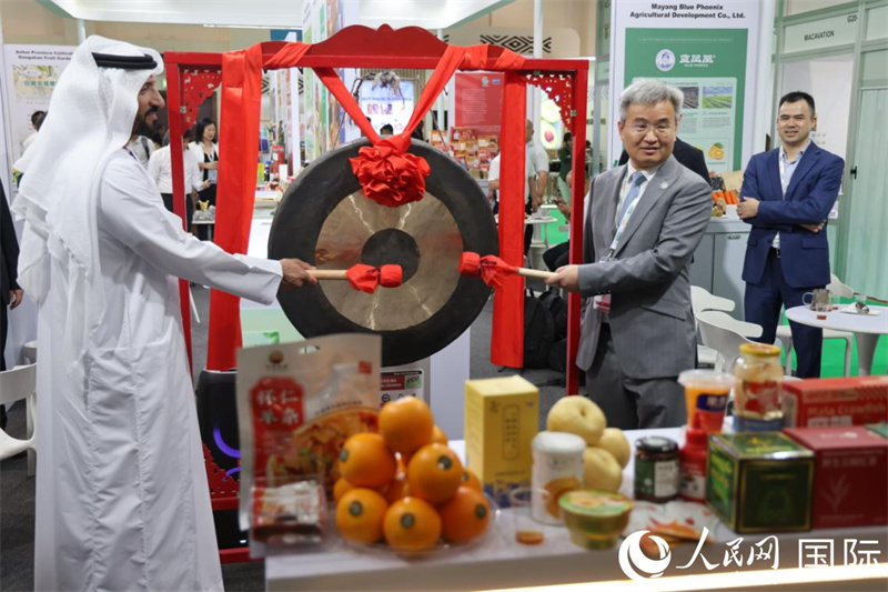 中国国家农业展团首次亮相中东地区展会(图1)