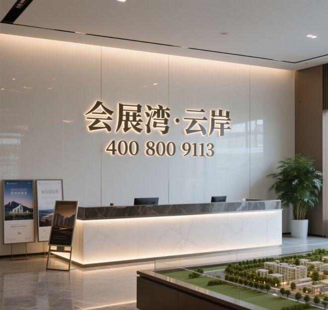 kaiyun网站：会展湾云岸水岸里岸精装工抵房2万㎡起抄底湾区核芯资产(图1)