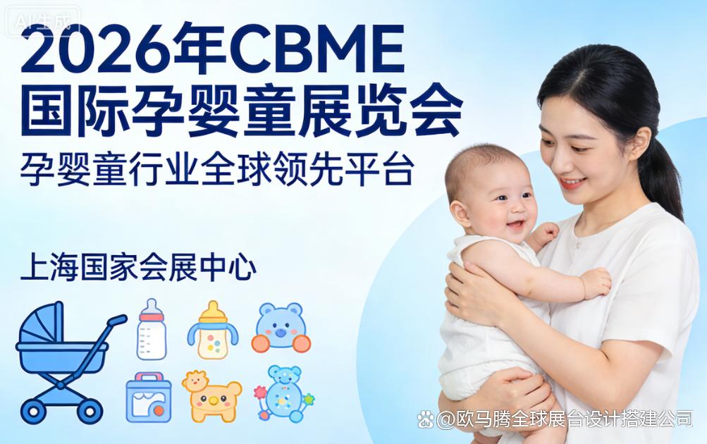 kaiyun：2026CBME上海孕婴童展展台搭建设计优质服务商选择指南(图1)