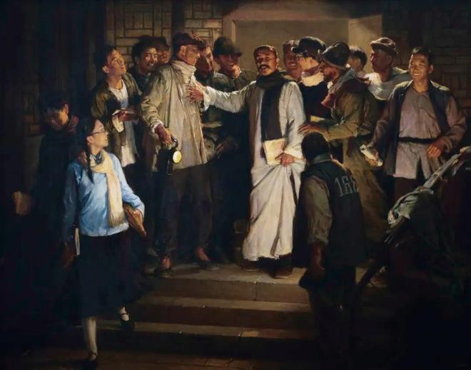 李前：凝心聚力共绘华章——记第十四届全国美展上海油画创作高研班▸上海市文联成立75周年◂(图1)