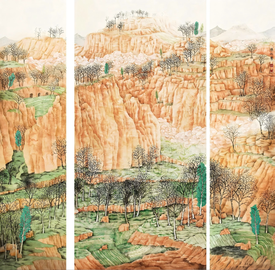 钟爱画老房子！福建师大副教授陈端画进全国美展！(图5)