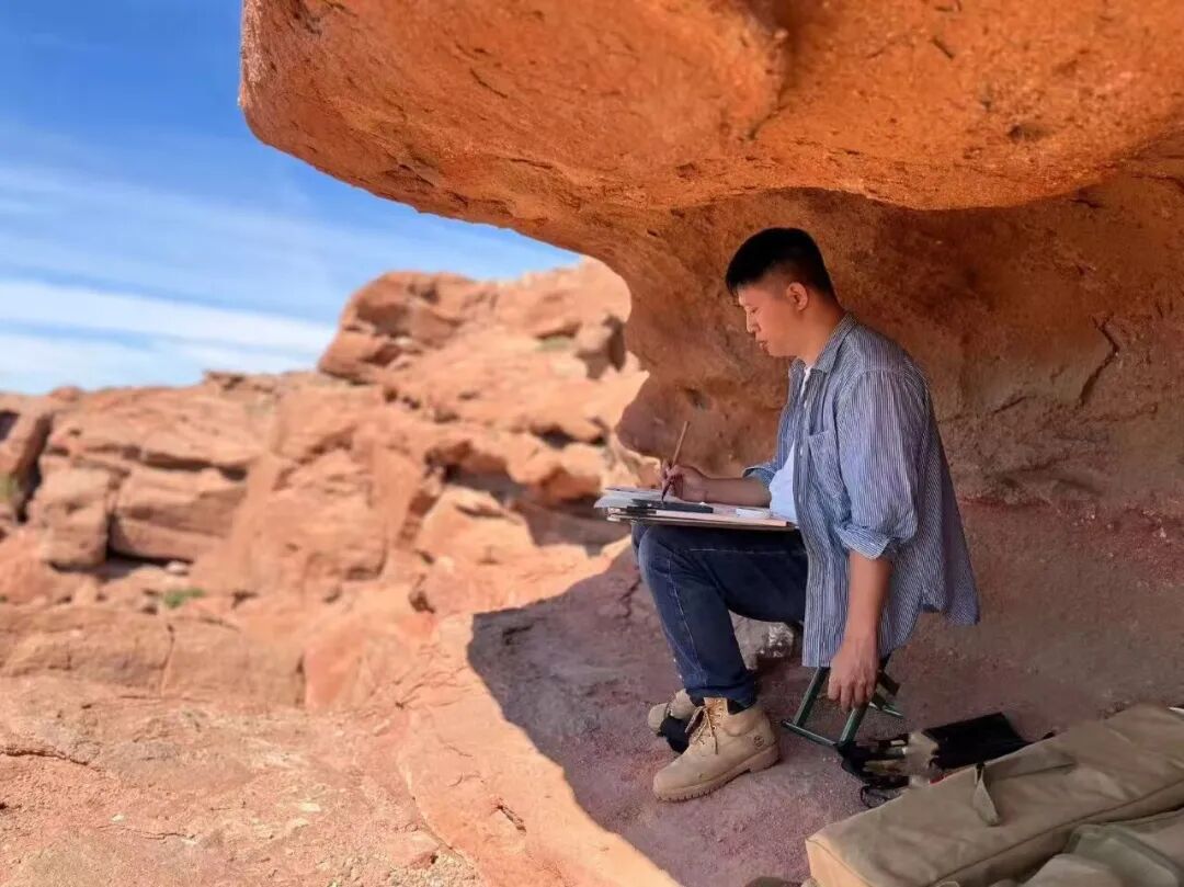 钟爱画老房子！福建师大副教授陈端画进全国美展！(图4)